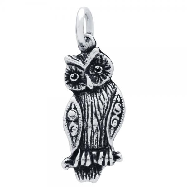 Pandantiv argint 925 in forma de bufnita [2]